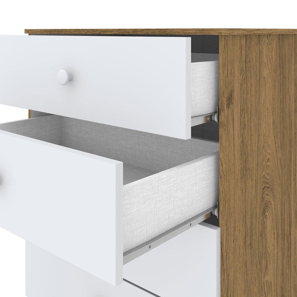 Cômoda Infantil 4 Gavetas Labirinto Henn - 3