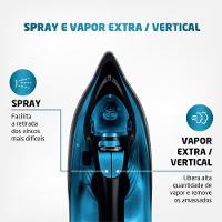Ferro de Passar Roupa a Vapor Mondial F-53 - 2
