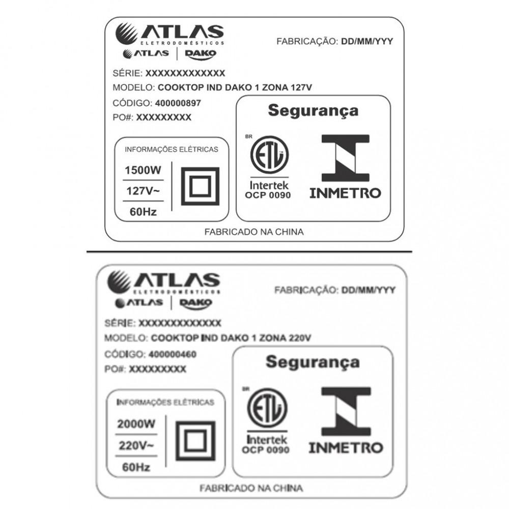 Cooktop de Indução 1 Boca Dako Portátil - 4
