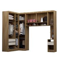 Guarda Roupa 7 Portas 3 Gavetas Paris Luciane - 3