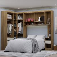 Guarda Roupa 7 Portas 3 Gavetas Paris Luciane - 5