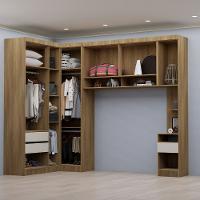 Guarda Roupa 7 Portas 3 Gavetas Paris Luciane - 6