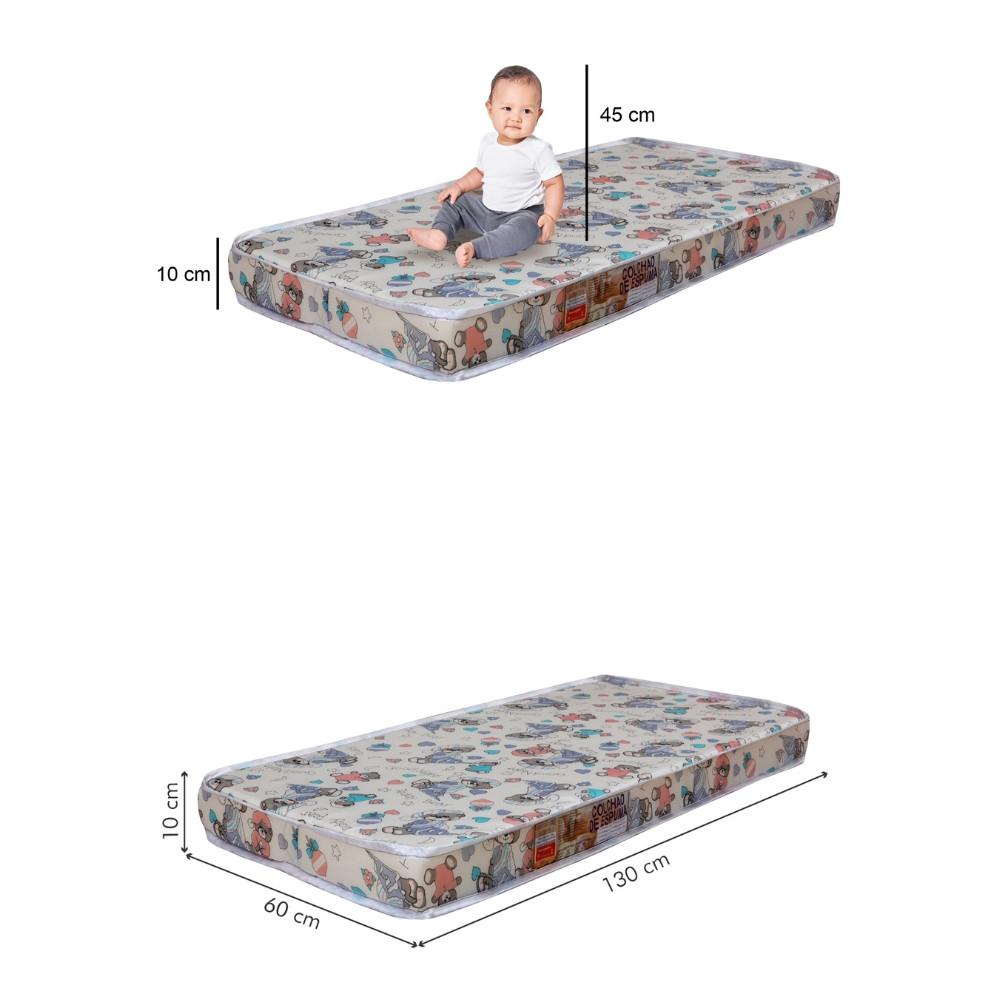 Colchão para Berço 60x130cm Espuma D18 Sleep Tigus Baby - 3