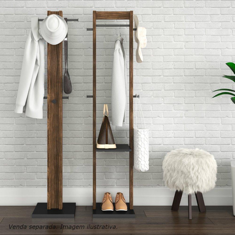 Cabideiro com Prateleira AZ1019 Tecnomobili - 2