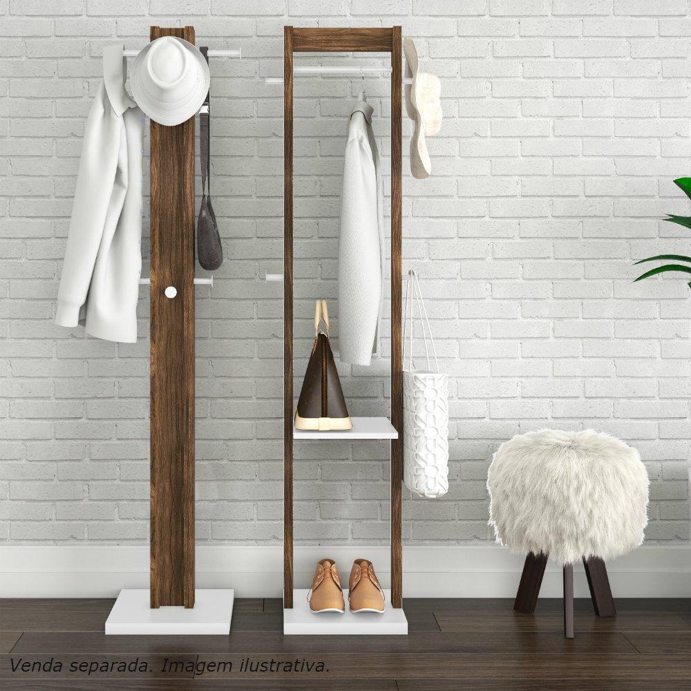 Cabideiro com Prateleira AZ1019 Tecnomobili - 2