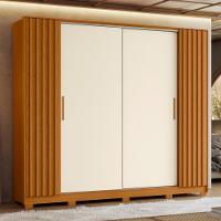 Guarda Roupa Casal 4 Portas 4 Gavetas Flex Jacaranda Albatroz - 1
