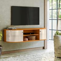 Rack Suspenso para TV até 60 Polegadas 2 Portas Modena Madetec - 1