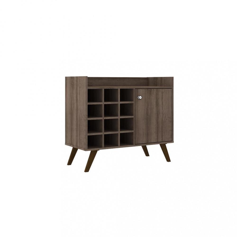 Aparador com Adega 12 Garrafas 1 Porta RT 3111 Movelbento - 2