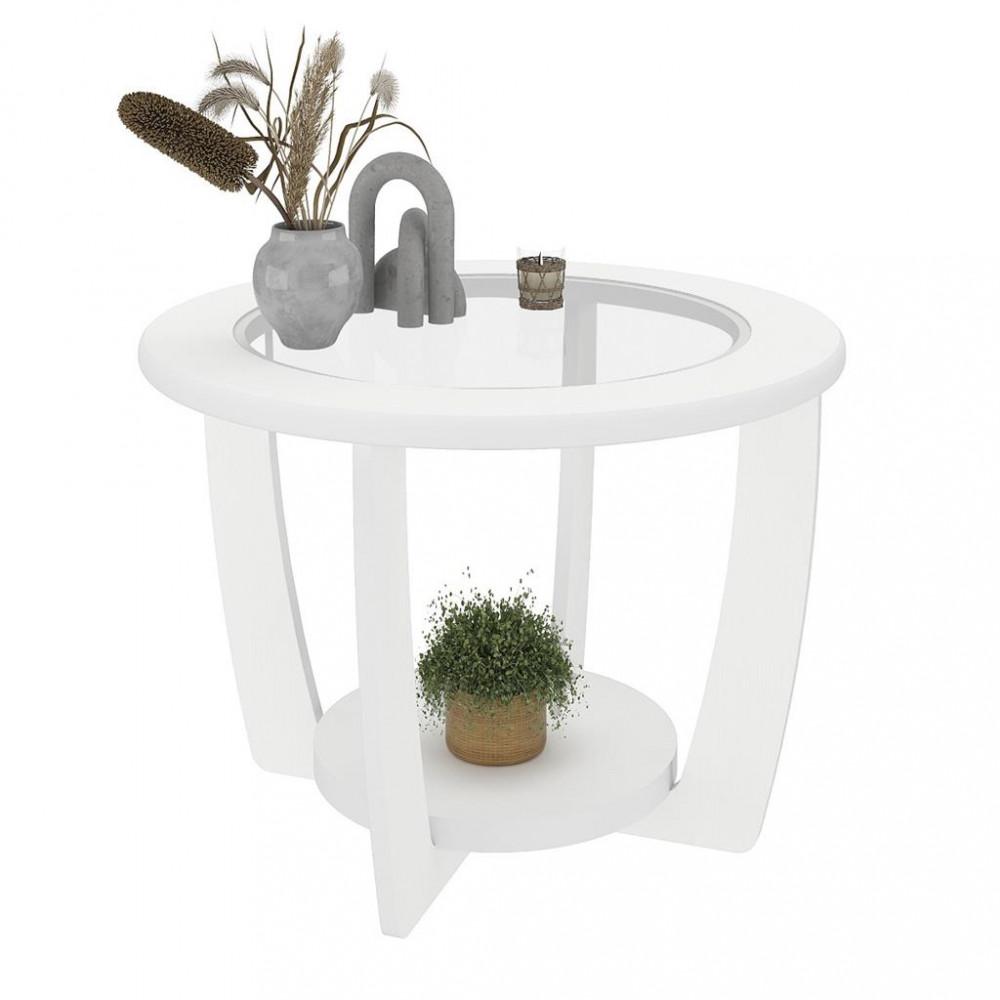 Mesa de Centro Redonda 60cm Curve Artely - 2