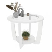 Mesa de Centro Redonda 60cm Curve Artely - 2