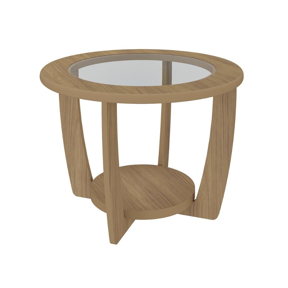 Mesa de Centro Redonda 60cm Curve Artely - 2