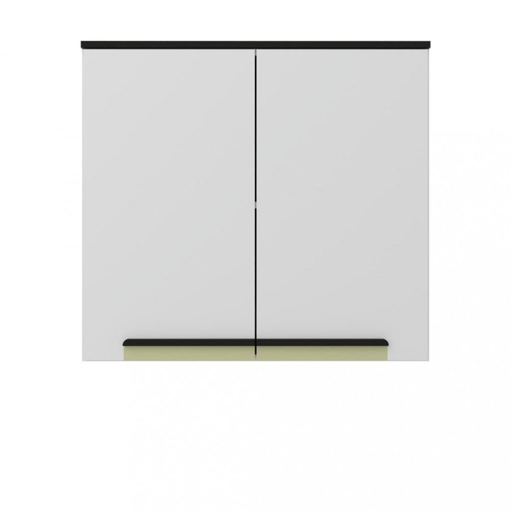 Armario Aereo 2 Portas 80cm Manhattan Herval - 2