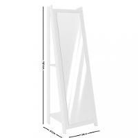 Espelheira com 2 Prateleiras RT 3083 Movelbento - 3