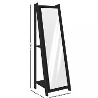 Espelheira com 2 Prateleiras RT 3083 Movelbento - 3