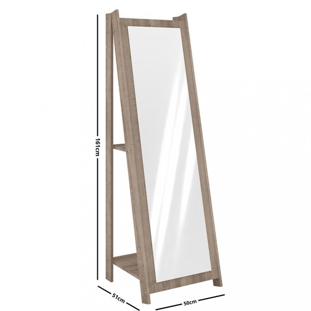 Espelheira com 2 Prateleiras RT 3083 Movelbento - 3