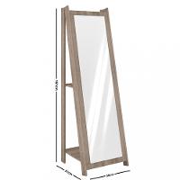 Espelheira com 2 Prateleiras RT 3083 Movelbento - 3