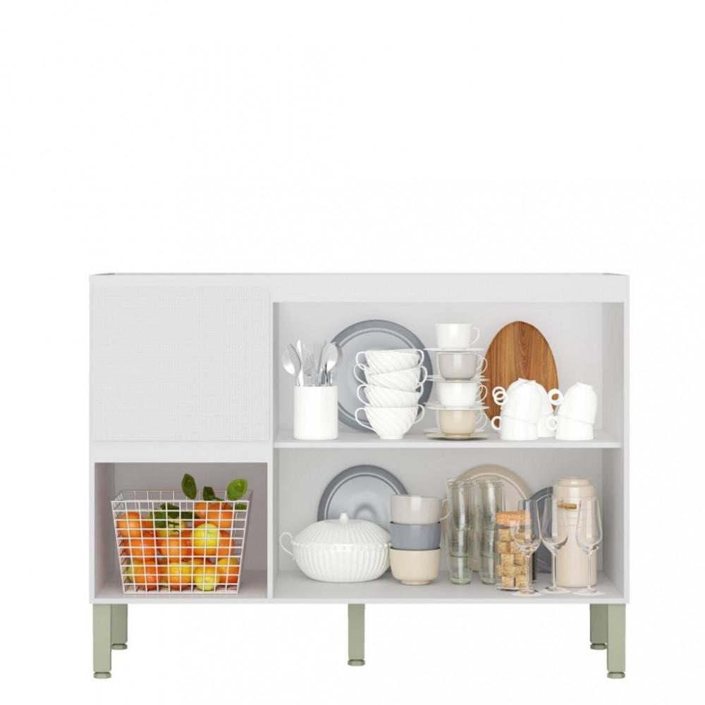 Balcão 3 Porta 2 Gaveta 120cm Art Kits Parana - 2