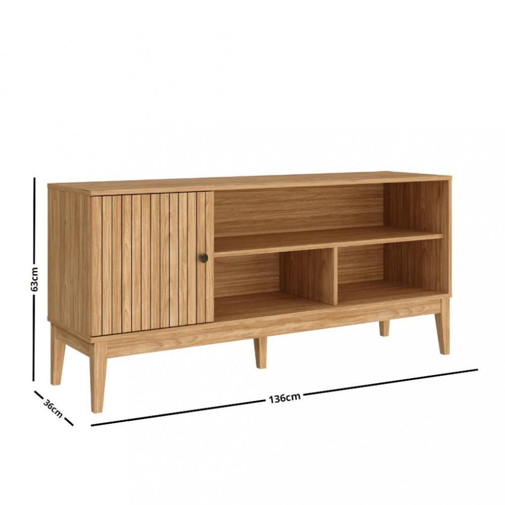 Rack para TV até 52 Polegadas 1 Porta MB1056 Movelbento - 3