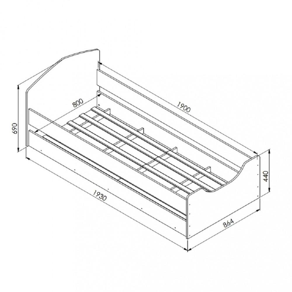 Cama Infantil com Protetores Encanto Art In Moveis - 3
