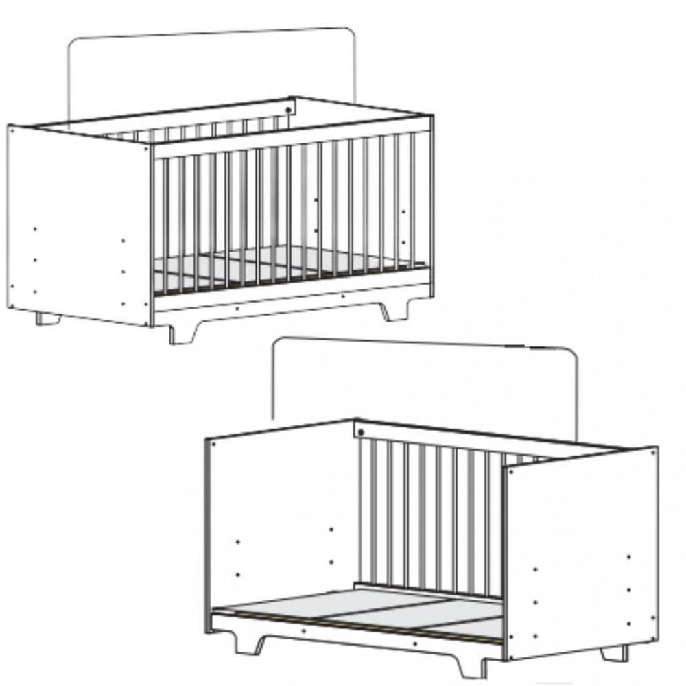 Berço Mini Cama Flocos Tigus Baby - 6