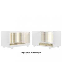 Berço Mini Cama Flocos Tigus Baby - 2