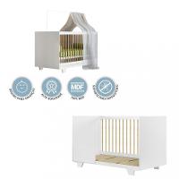 Berço Mini Cama Flocos Tigus Baby - 5