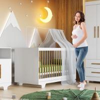 Berço Mini Cama Flocos Tigus Baby - 7