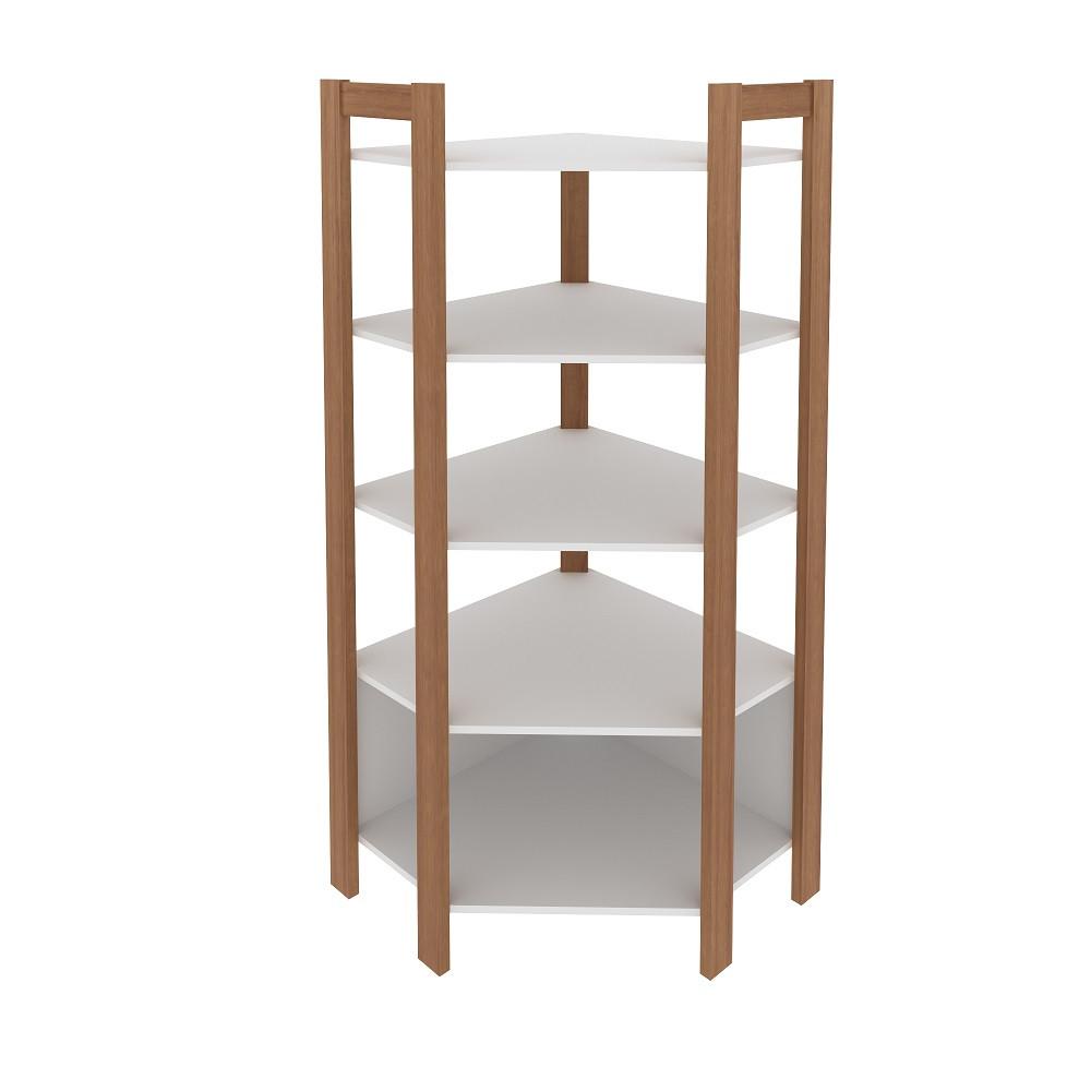 Estante Canto Oblíquo Multiuso 5 Prateleiras AZ1020 Tecno Mobili - 2