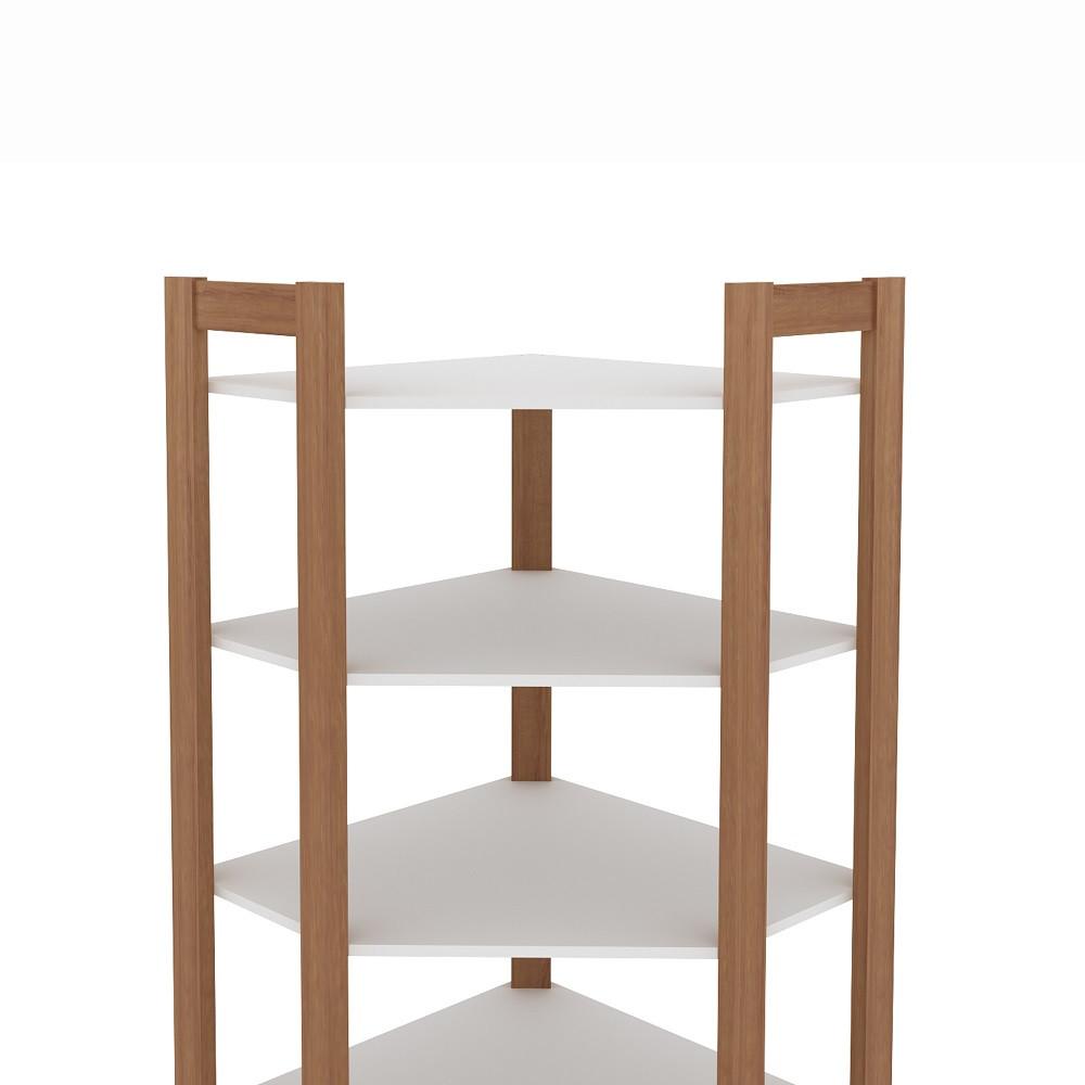 Estante Canto Oblíquo Multiuso 5 Prateleiras AZ1020 Tecno Mobili - 4