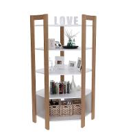 Estante Canto Oblíquo Multiuso 5 Prateleiras AZ1020 Tecno Mobili - 1