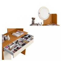 Penteadeira 1 Gaveta 1 Porta Com LED Camarim Áurea Albatroz - 3