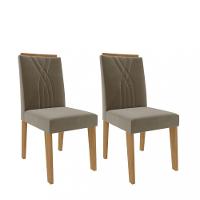 Conjunto 2 Cadeiras Nicole Cimol - 1