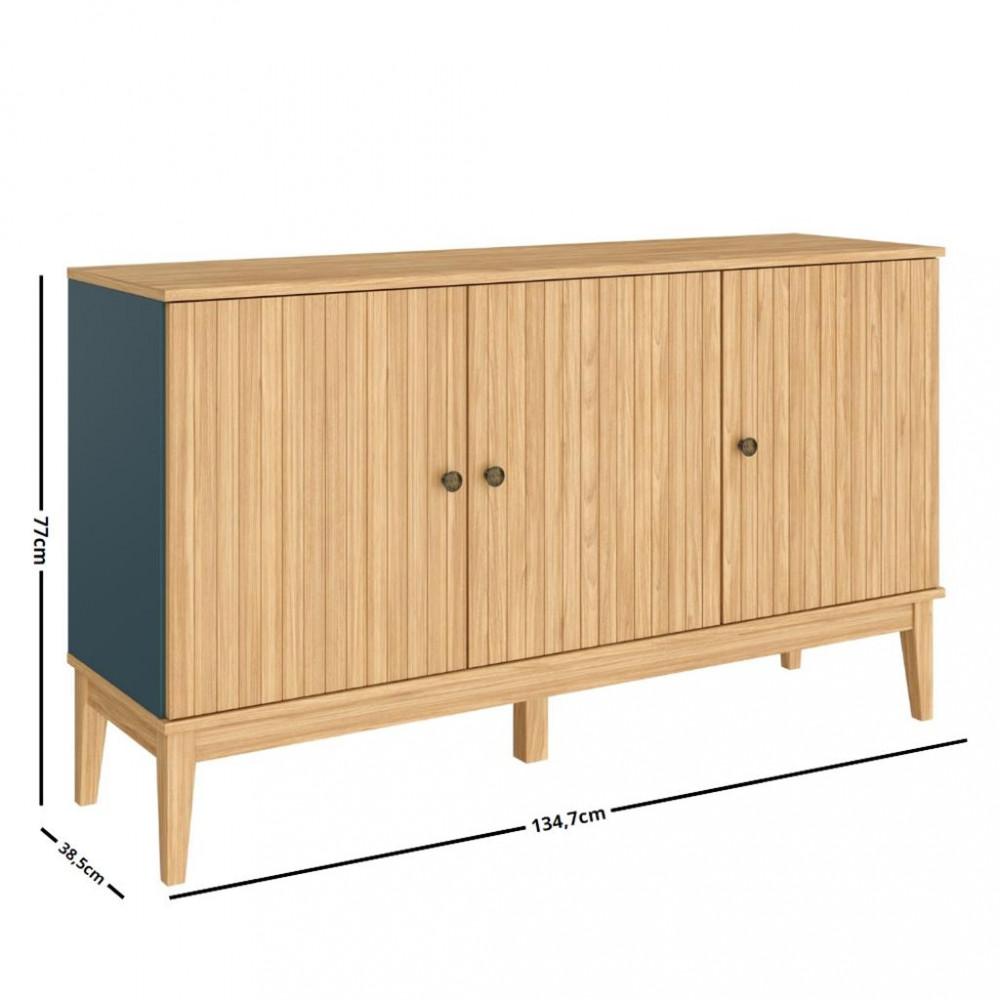 Aparador 3 Portas MB1061 Movelbento - 4