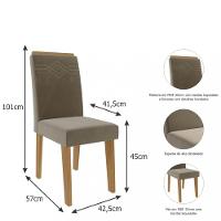 Conjunto 2 Cadeiras Tais Cimol - 2