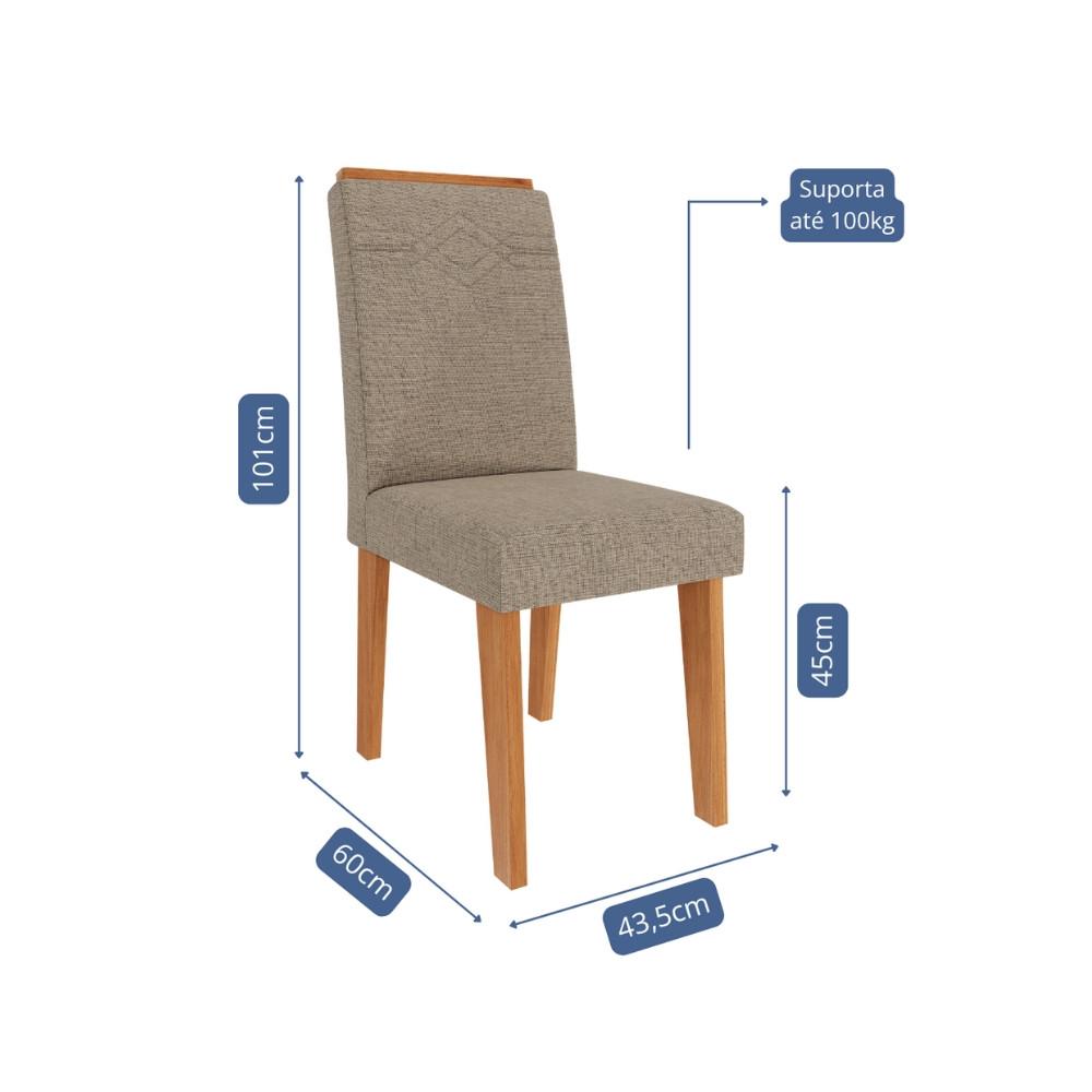 Conjunto 2 Cadeiras Tais Cimol - 3