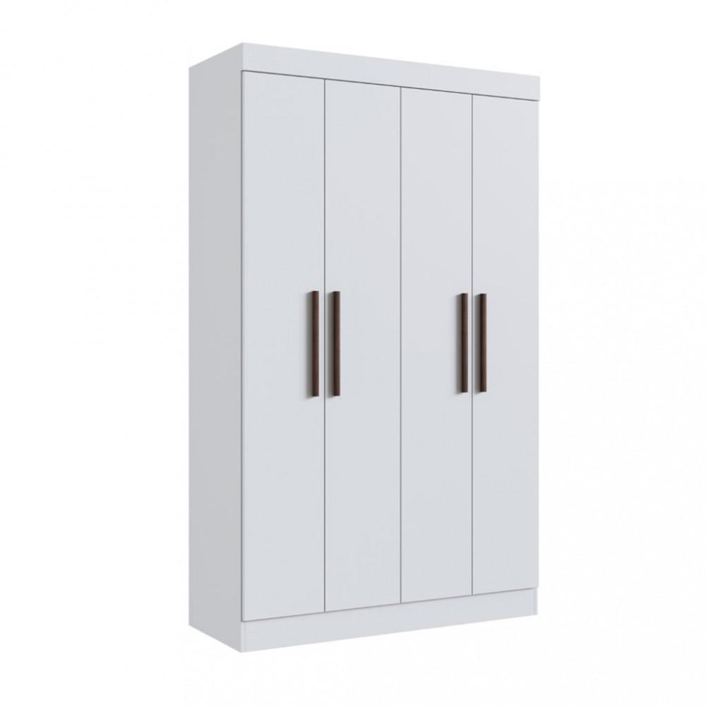 Guarda Roupa Solteiro 4 Portas MDF New Recife Doripel - 2