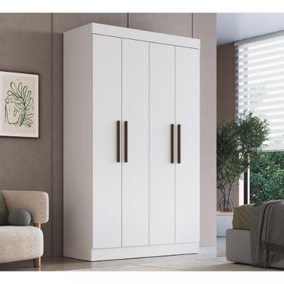 Guarda Roupa Solteiro 4 Portas MDF New Recife Doripel
