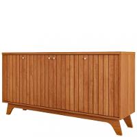 Balcão Buffet 4 Portas Ripado Isa Cimol - 2