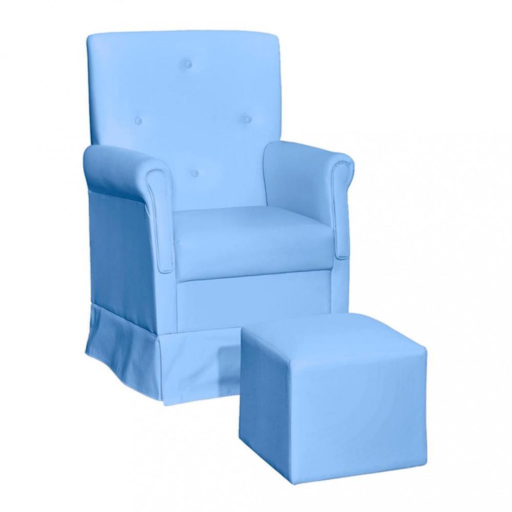 Poltrona de Amamentação  com Puff Corino Suzi Phoenix Baby - 2