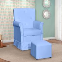 Poltrona de Amamentação  com Puff Corino Suzi Phoenix Baby - 1