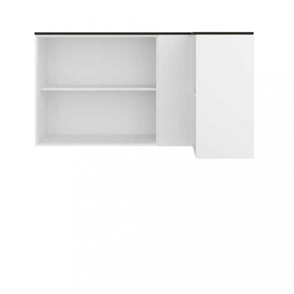 Armário Aéreo Canto 2 Portas Manhattan Herval - 3