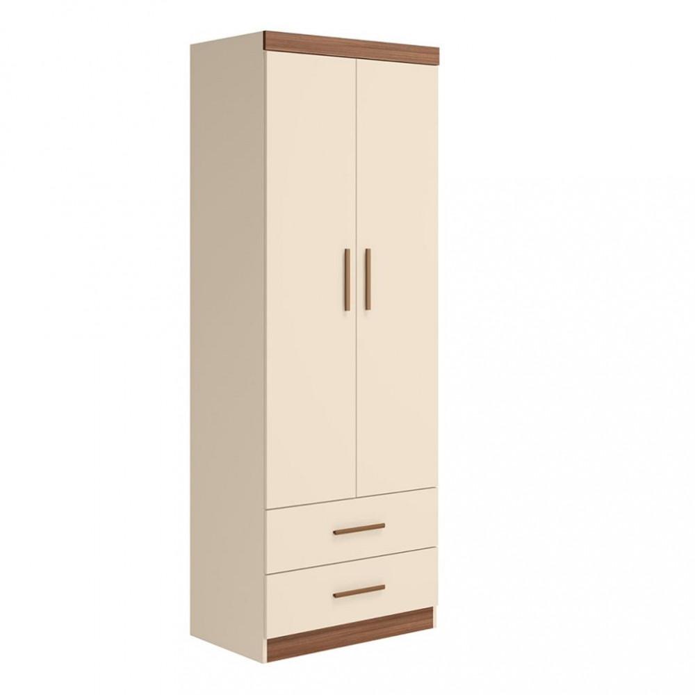 Guarda Roupa Infantil 2 Portas 2 Gavetas Chiara Phoenix Baby - 1