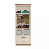 Guarda Roupa Infantil 2 Portas 2 Gavetas Chiara Phoenix Baby - 2