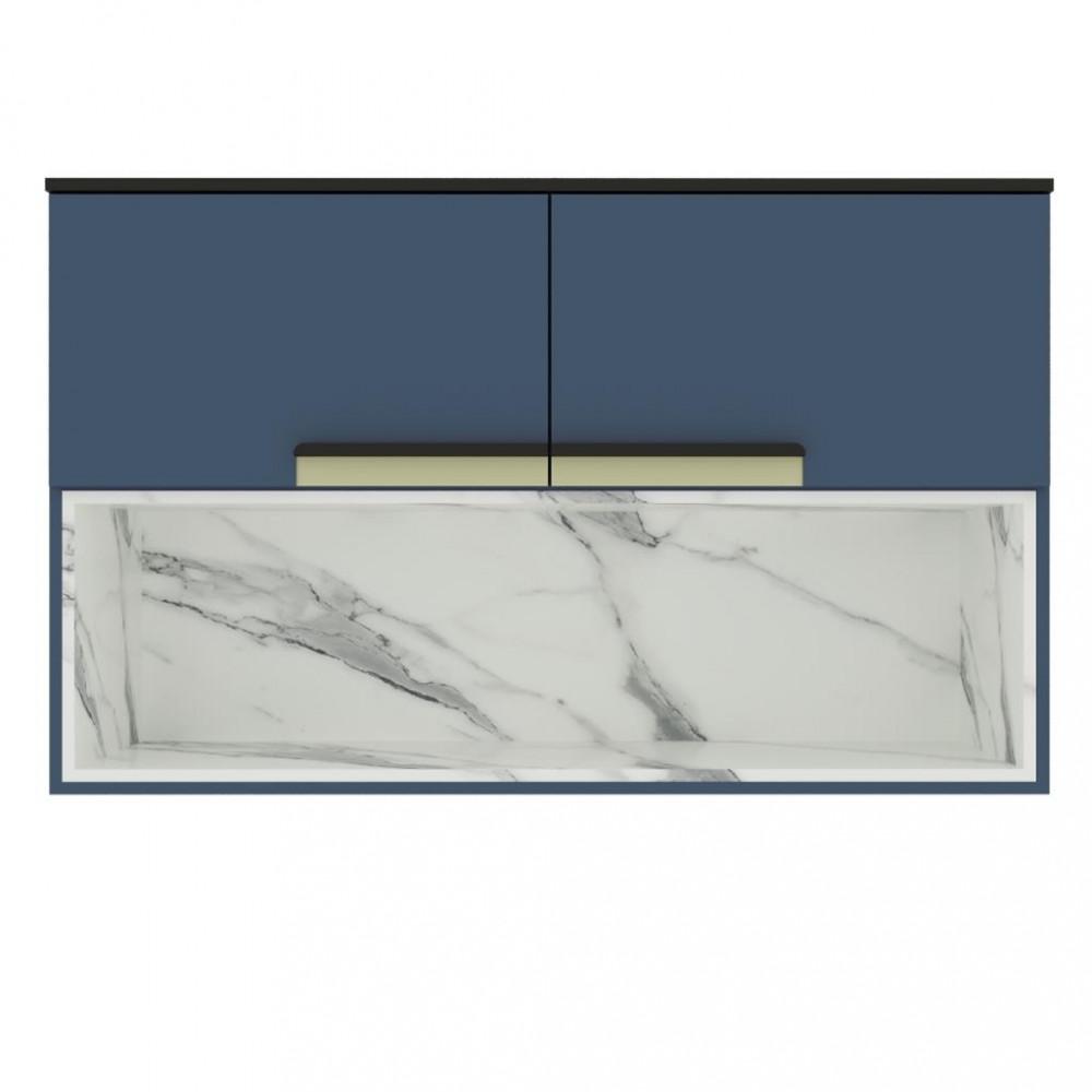 Armario Aereo 2 Porta Manhattan Herval - 1