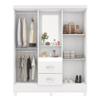 Guarda Roupa Solteiro 4 Portas 2 Gavetas Flex Lord Demobile - 3
