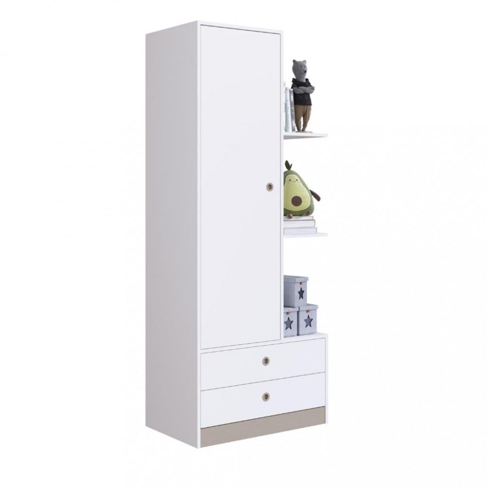 Guarda Roupa Infantil 1 Porta 2 Gavetas Amore Meu Fofinho Art in Moveis - 2