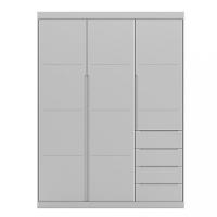 Guarda Roupa Infantil 3 Portas 4 Gavetas Perola Phoenix Baby - 2