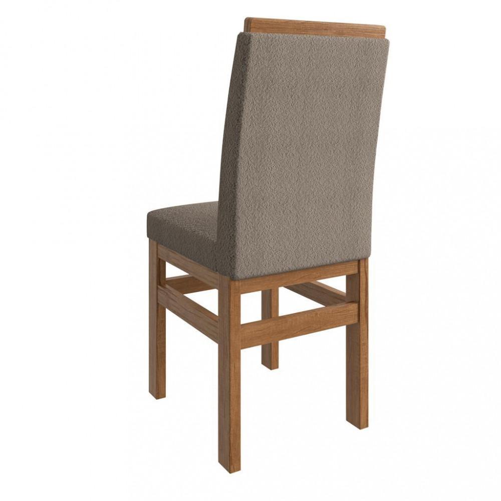 Sala de Jantar Mesa 160cm e 6 Cadeiras Joli 136/12  Zamarchi - 4