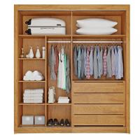 Guarda Roupa Casal Espelho 2 Portas Ripado Lugano Made Marcs - 3