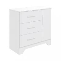 Cômoda Infantil 1 Portas 3 Gavetas MDF Popy Retro Peroba - 2